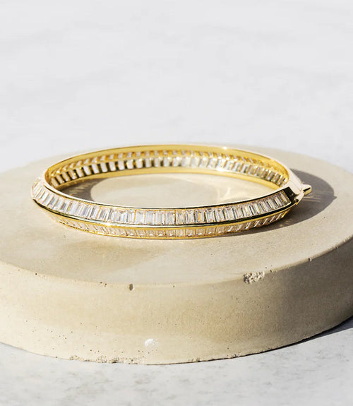 Crystal Beaded Bangle