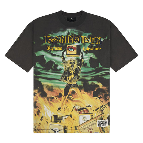 Iron Maiden Holy Smoke Tee | Ash