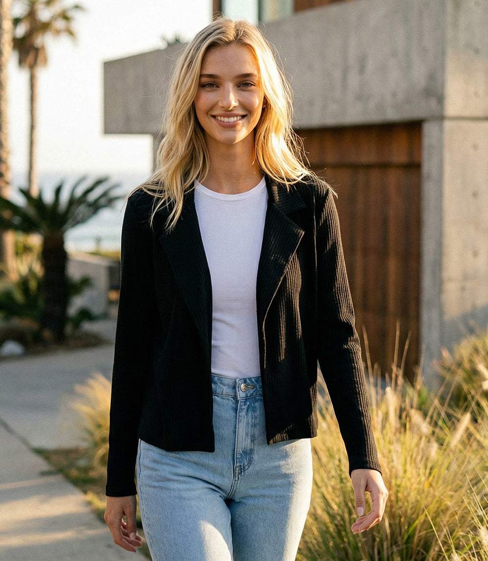 Ribbed Jacket