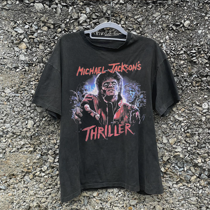 Michael Jackson's Thrilller  - Vintage Black Tshirt