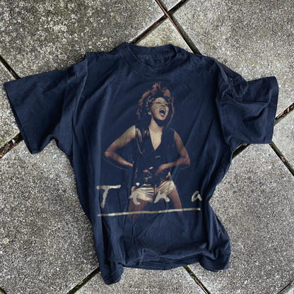 Tina Turner - Whats's Love 1993 Tour Rare Vintage Washed Black Tshirt