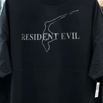 Resident Evil 5 2009 Promo Vintage Washed Black T-Shirt