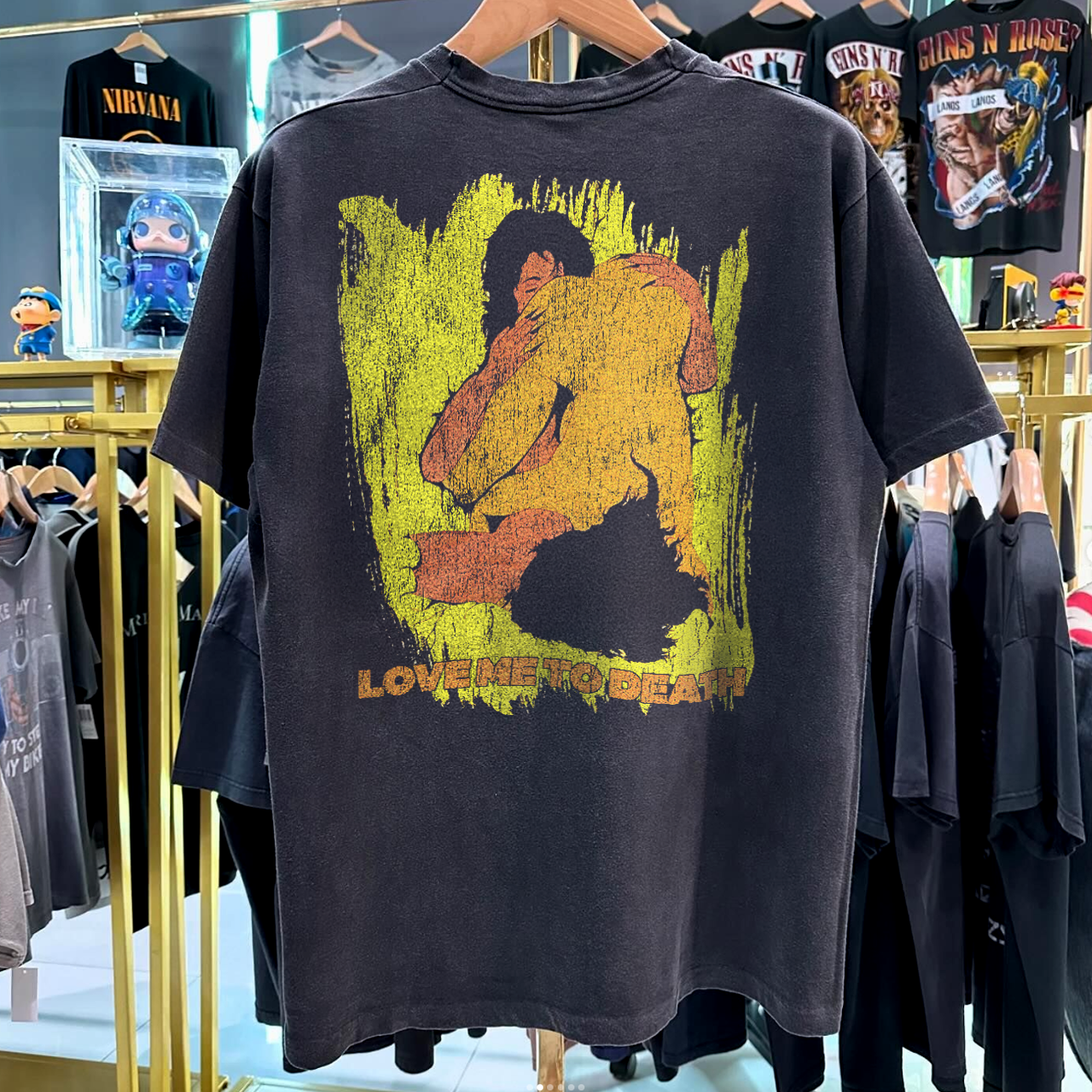 96 Type O Negative Love Me To Death Rare Washed Black T-Shirt