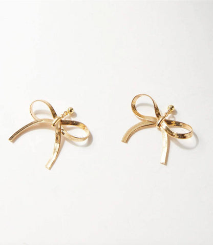 Bow Charm Earrings