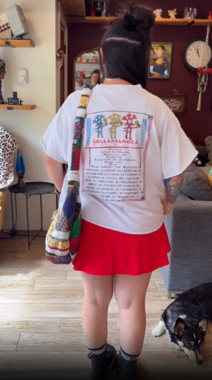93 Alice In Chains Lollapalooza Washed White Tee