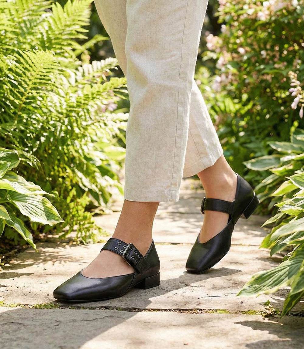 Seychelles Petal Mary Jane Buckle Flats