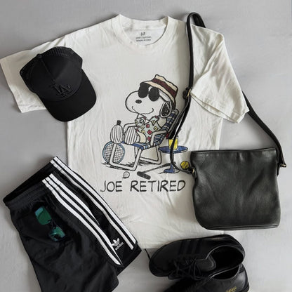 Rare Snoopy Joe Retired Washed White Tee