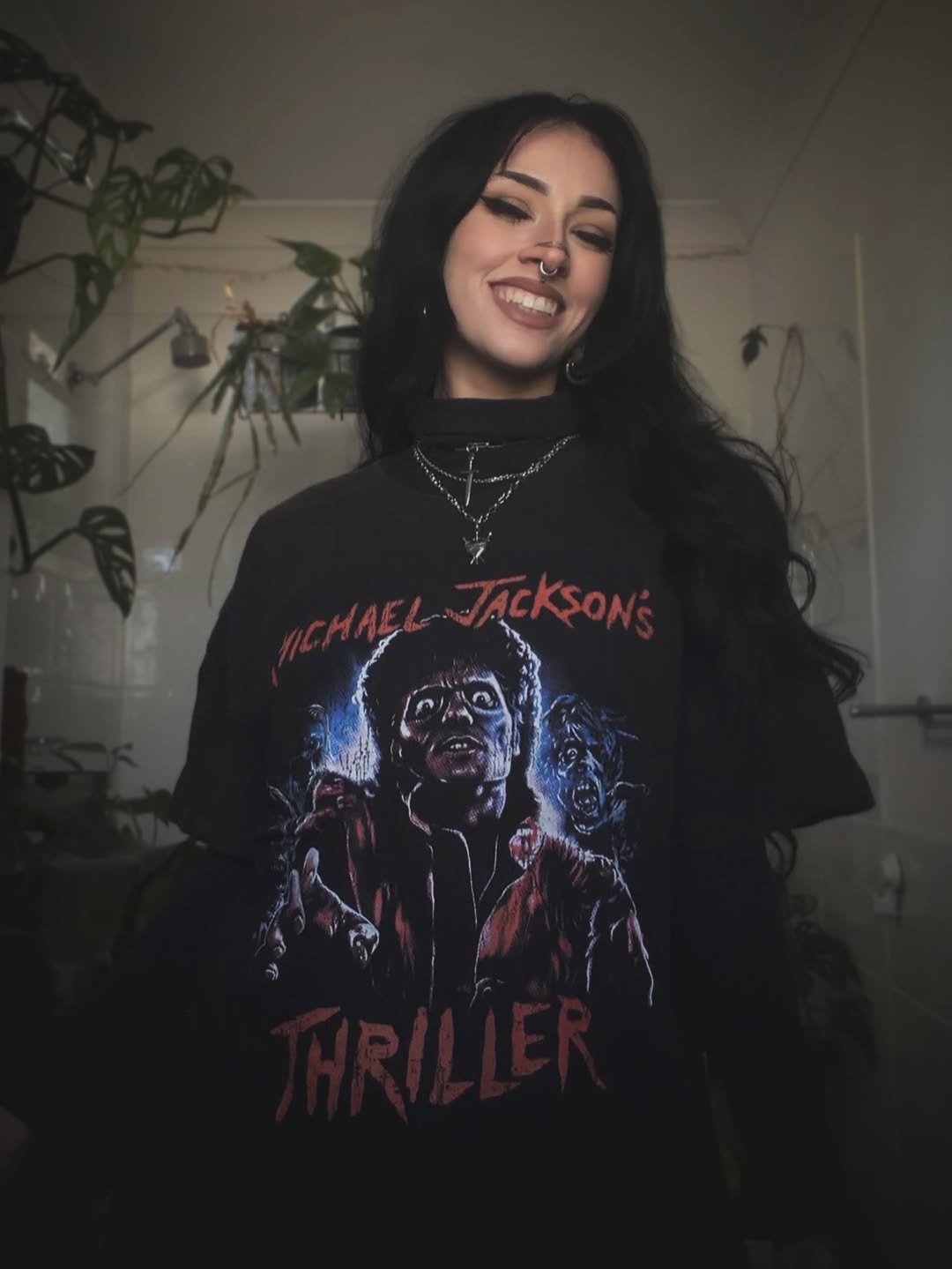 Michael Jackson's Thrilller  - Vintage Black Tshirt