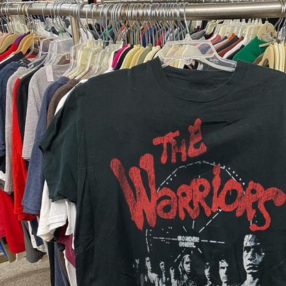The Warriors Vintage Black T-Shirt