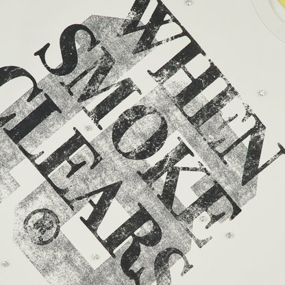 16 Logo Tee | Vintage White/Black