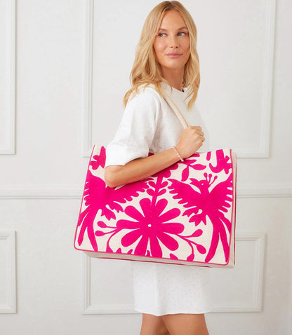 Embroidered Tote Bag