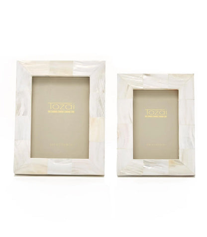 Mother Of Pearl Picture Frame, 4"x 6"