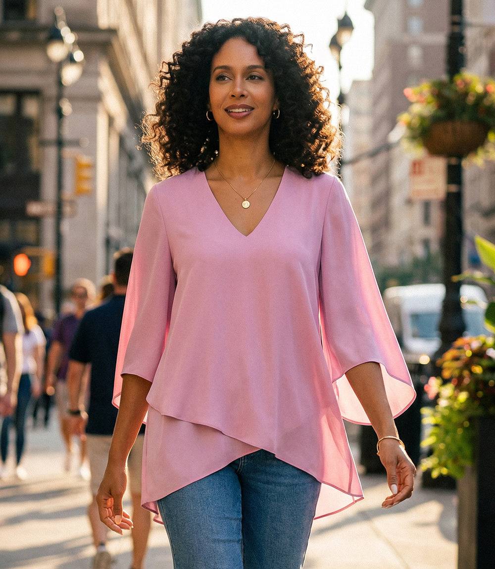 Bracelet Sleeve Asymmetric Top