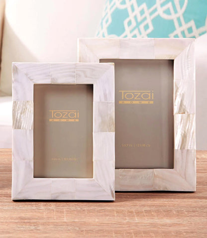 Mother Of Pearl Picture Frame, 5" x 7"