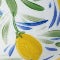 Hand-Painted Large Lemon Vase