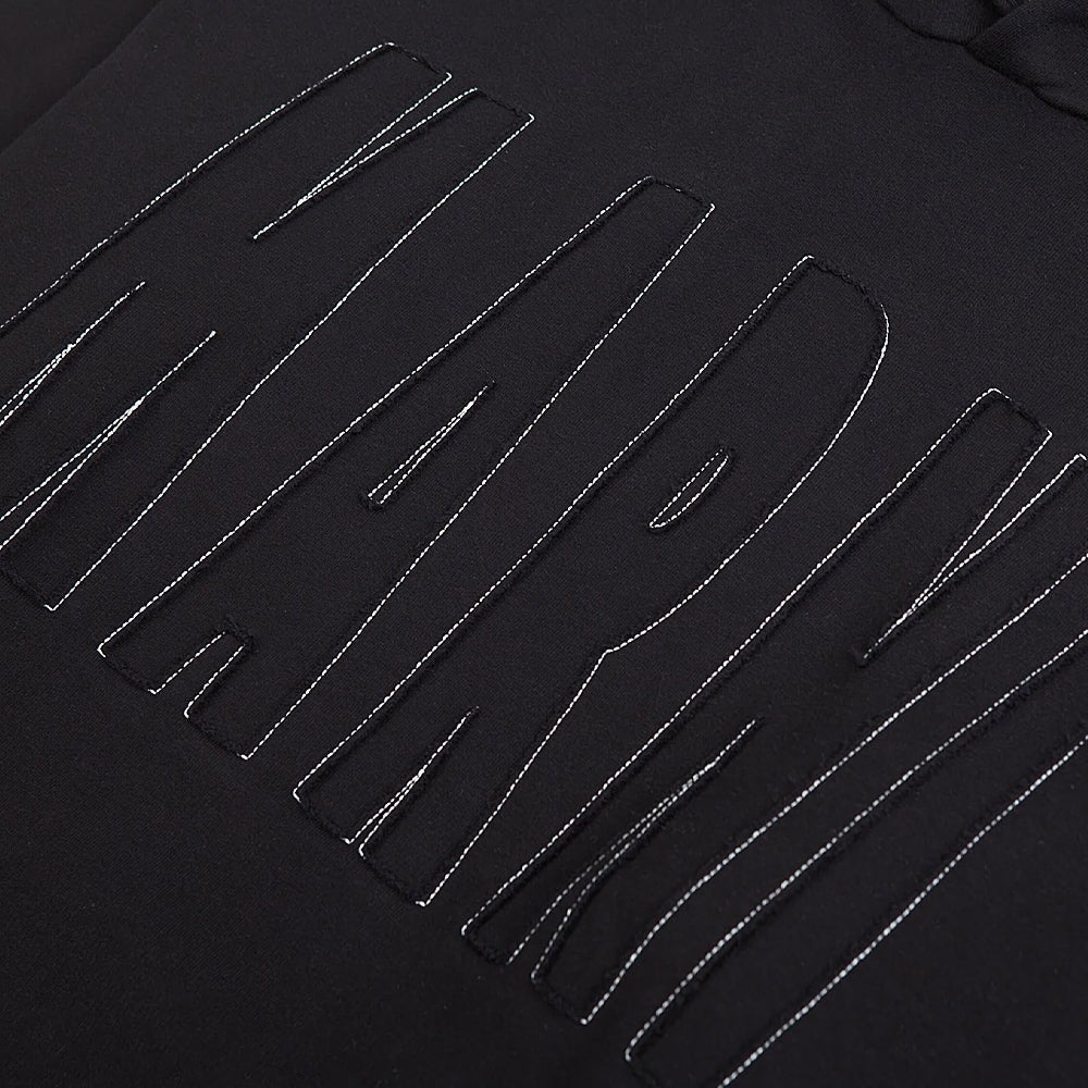 Across Logo Hoodie | Black