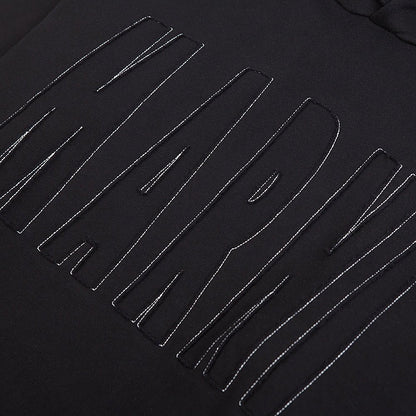 Across Logo Hoodie | Black
