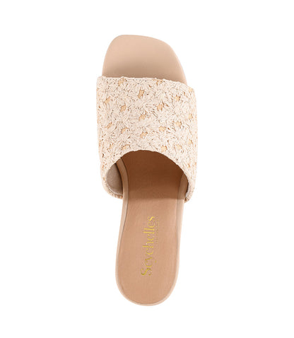Seychelles Adapt Raffia Heel Sandals