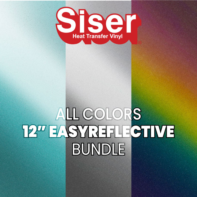 12" All Colors Siser EasyReflective HTV Bundle (3-colors)