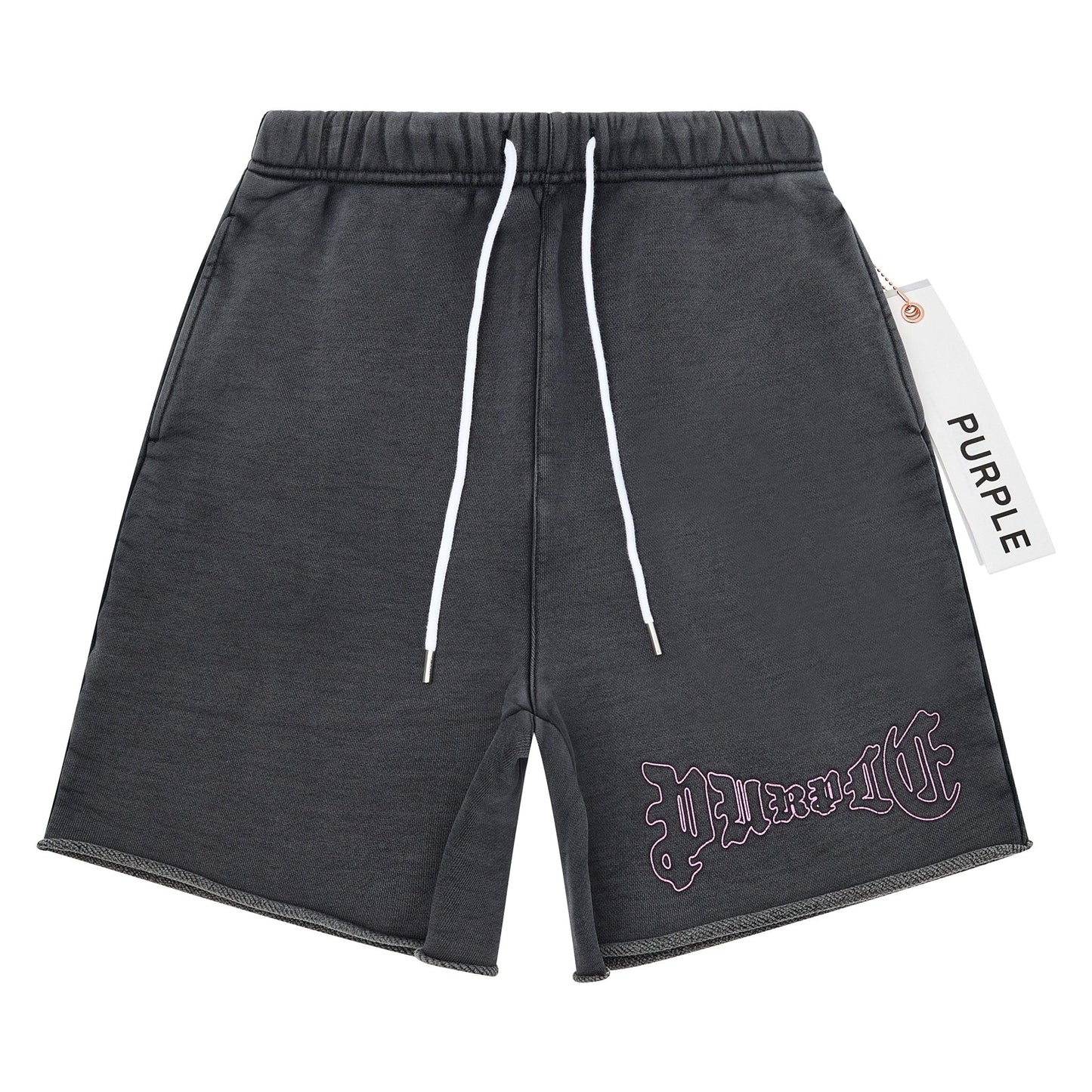 Arched Gothic Wordmark Sweatshort | Black