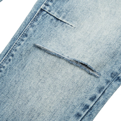 Bryant Distressed Vintage Light Blue Denim