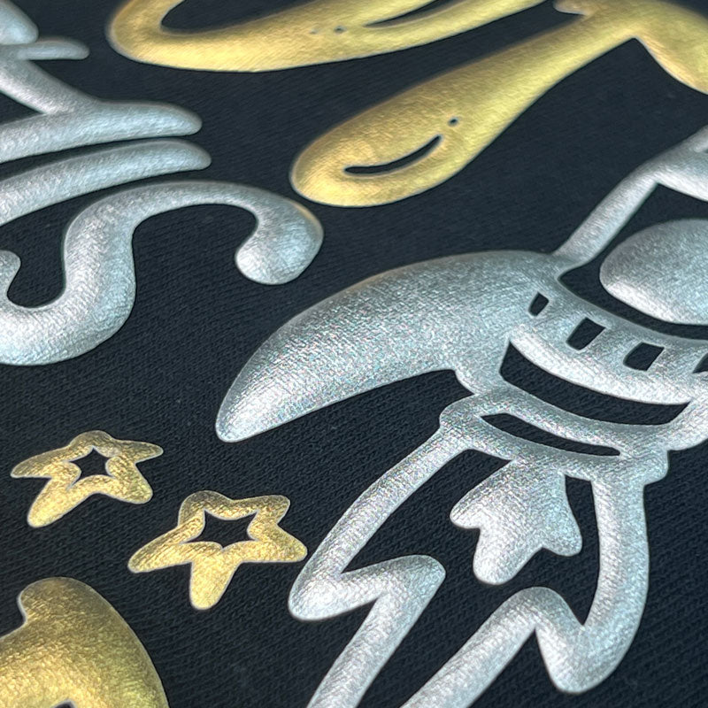 12" Silver -  Siser Easy Puff Metallic Heat Transfer Vinyl