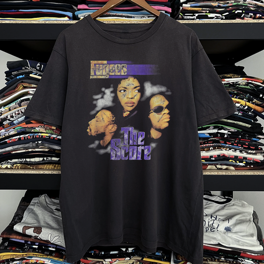 Rare The Fugees The Score Washed Black Tee