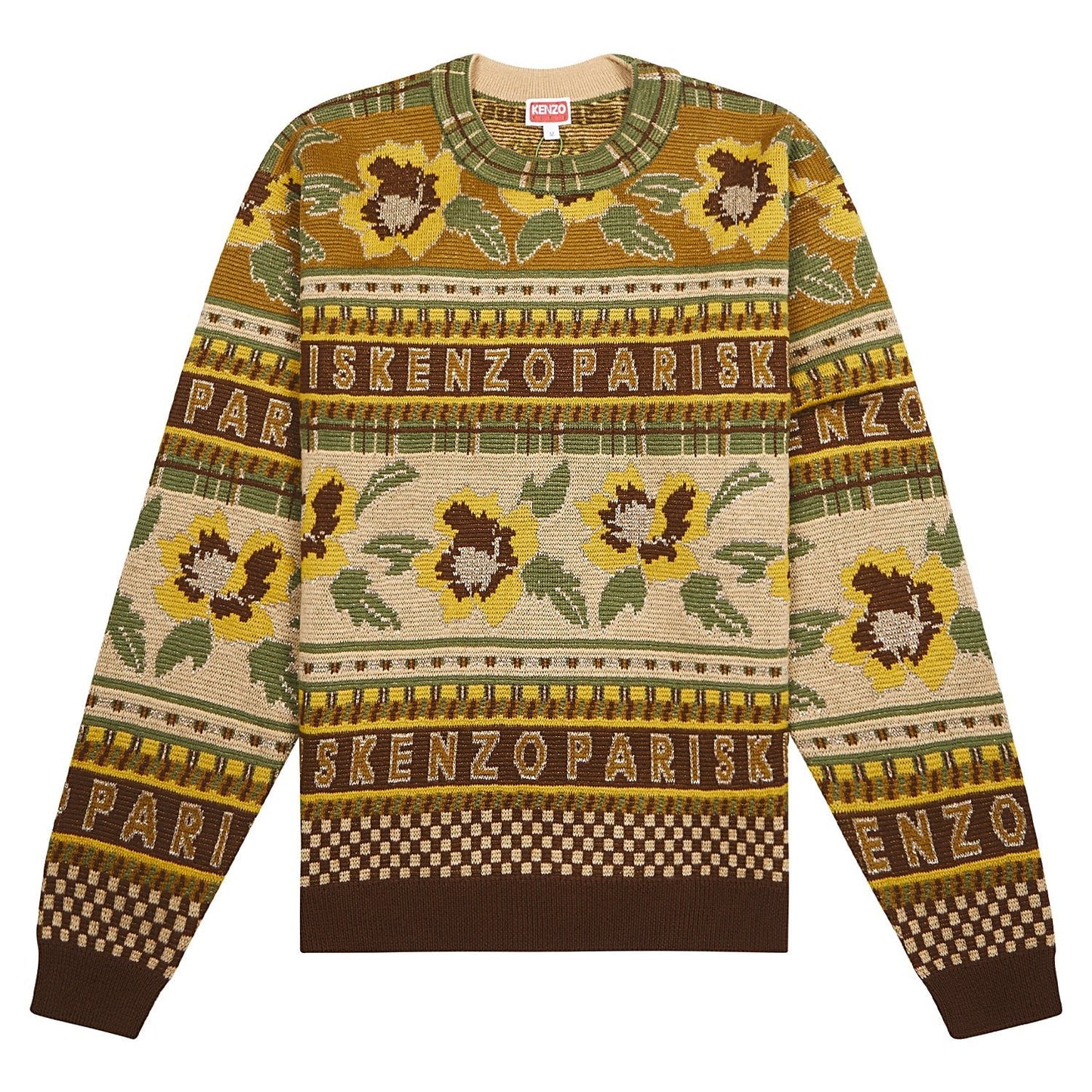 Fairisle Sweater | Golden Yellow
