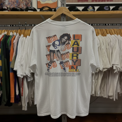 1999 Lauryn Hill Tour Washed White Tee