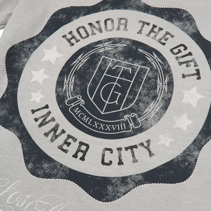 HTG Seal Logo Tee | Stone