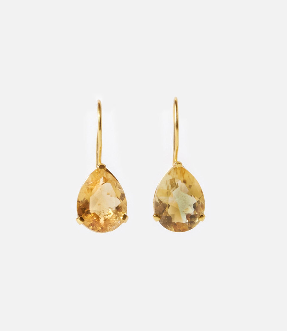 Sienna Teardrop Gemstone Earrings
