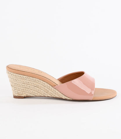 Seychelles Just Like That Patent Rope Wedge Sandals