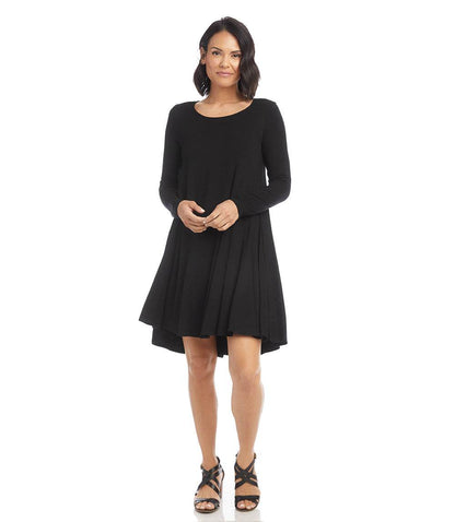 Long Sleeve Maggie Trapeze Dress