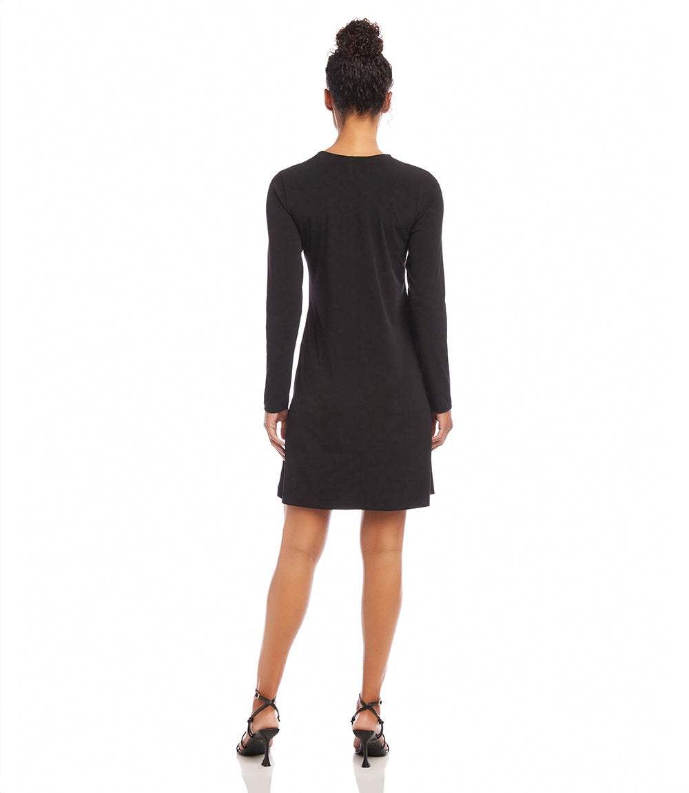 Long Sleeve Travel Jersey Dress