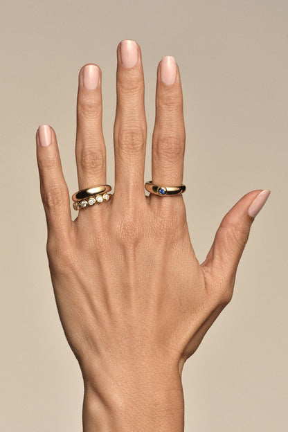 Roma Ring | 9K Yellow Gold