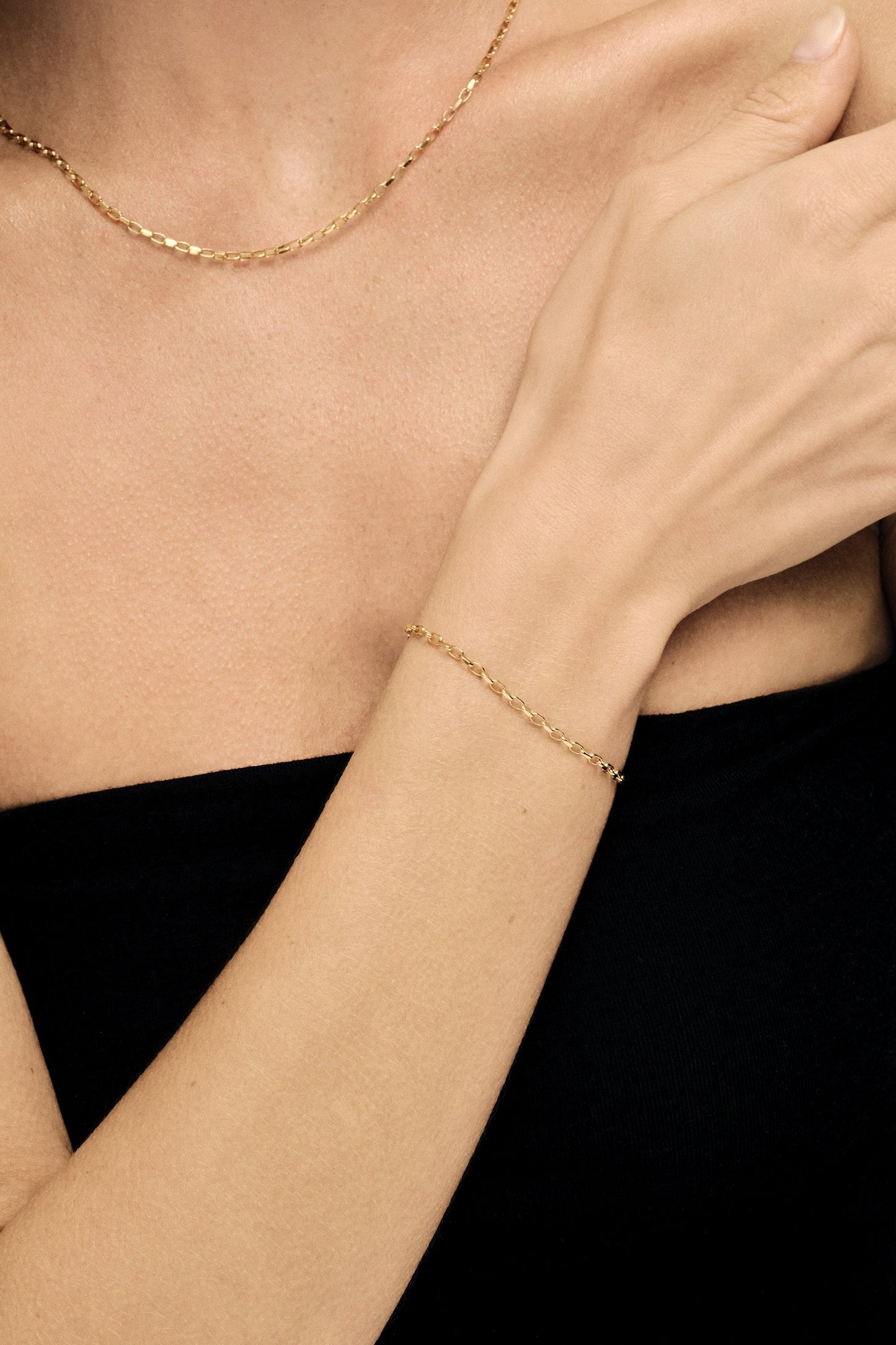 Mina Bracelet | 9K Yellow or Rose Gold