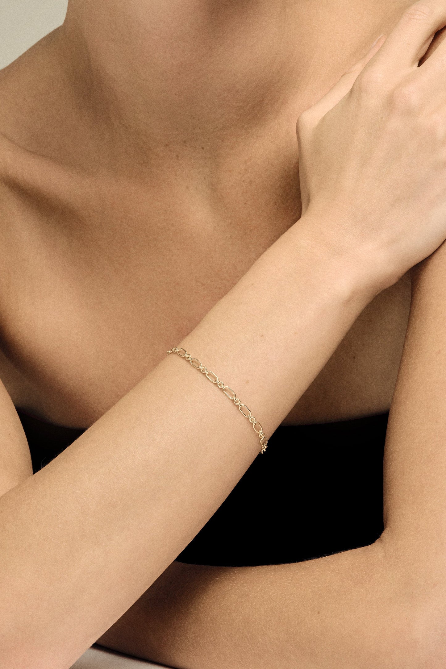Small Lennox Bracelet | Silver or 9K White Gold