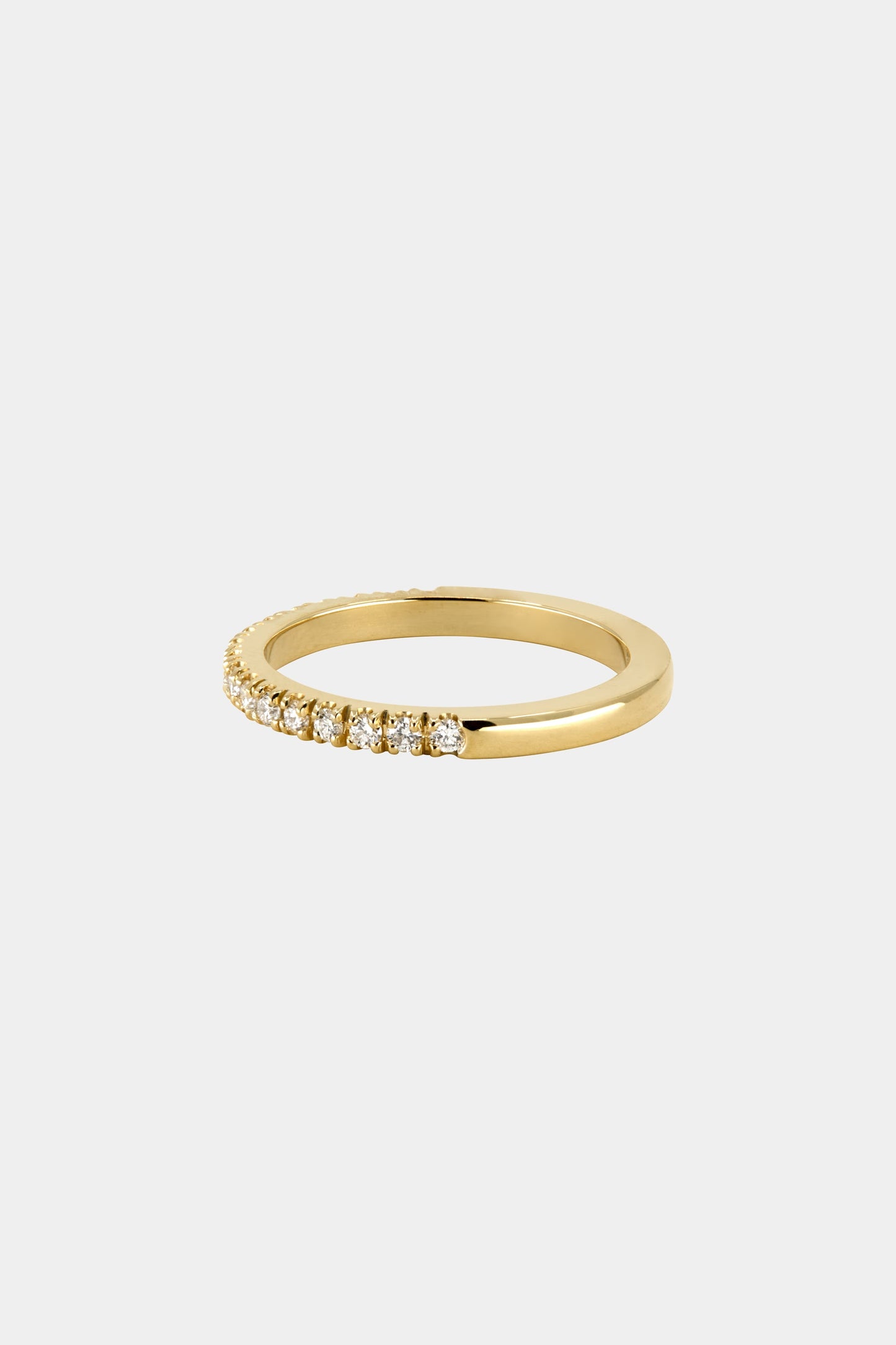 Harley Diamond Band | Yellow Gold