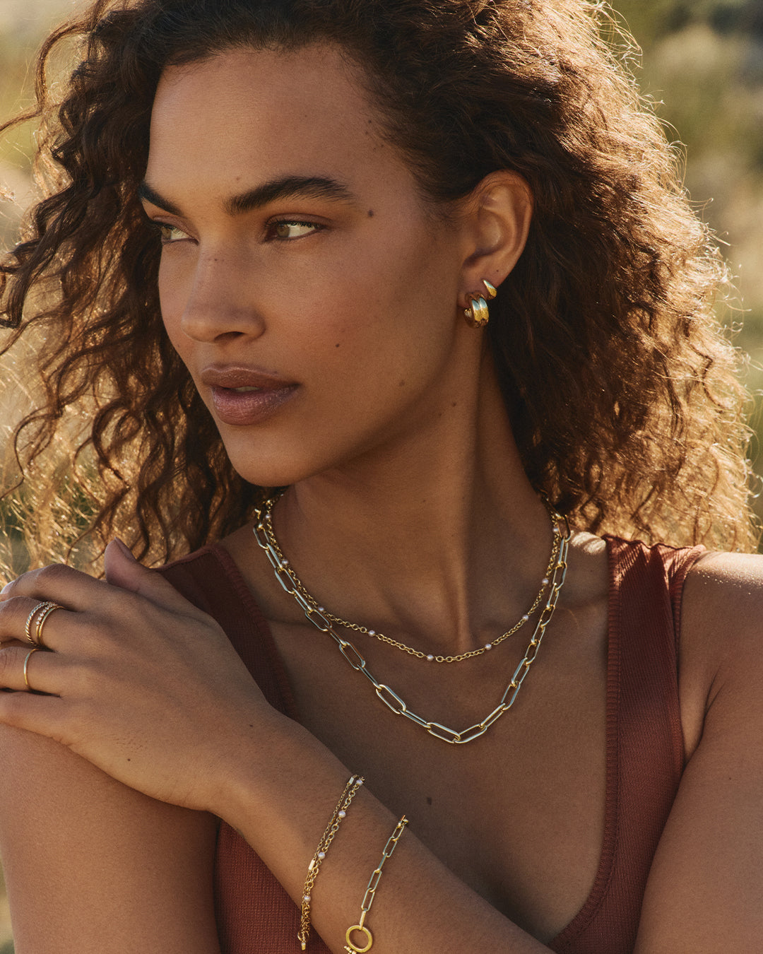 Finley Pearl Dot Necklace
