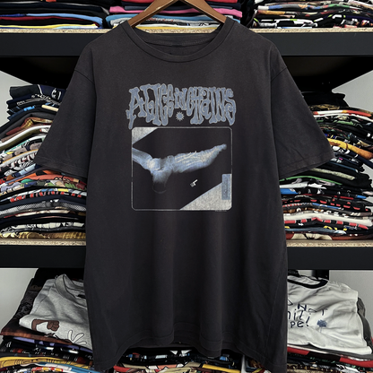 1992 Alice In Chains Broken Foot Xray Washed Black Tee
