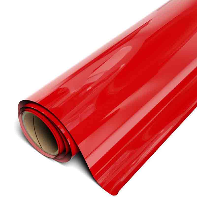 12" Red - Siser EasyWeed Heat Transfer Vinyl (HTV)