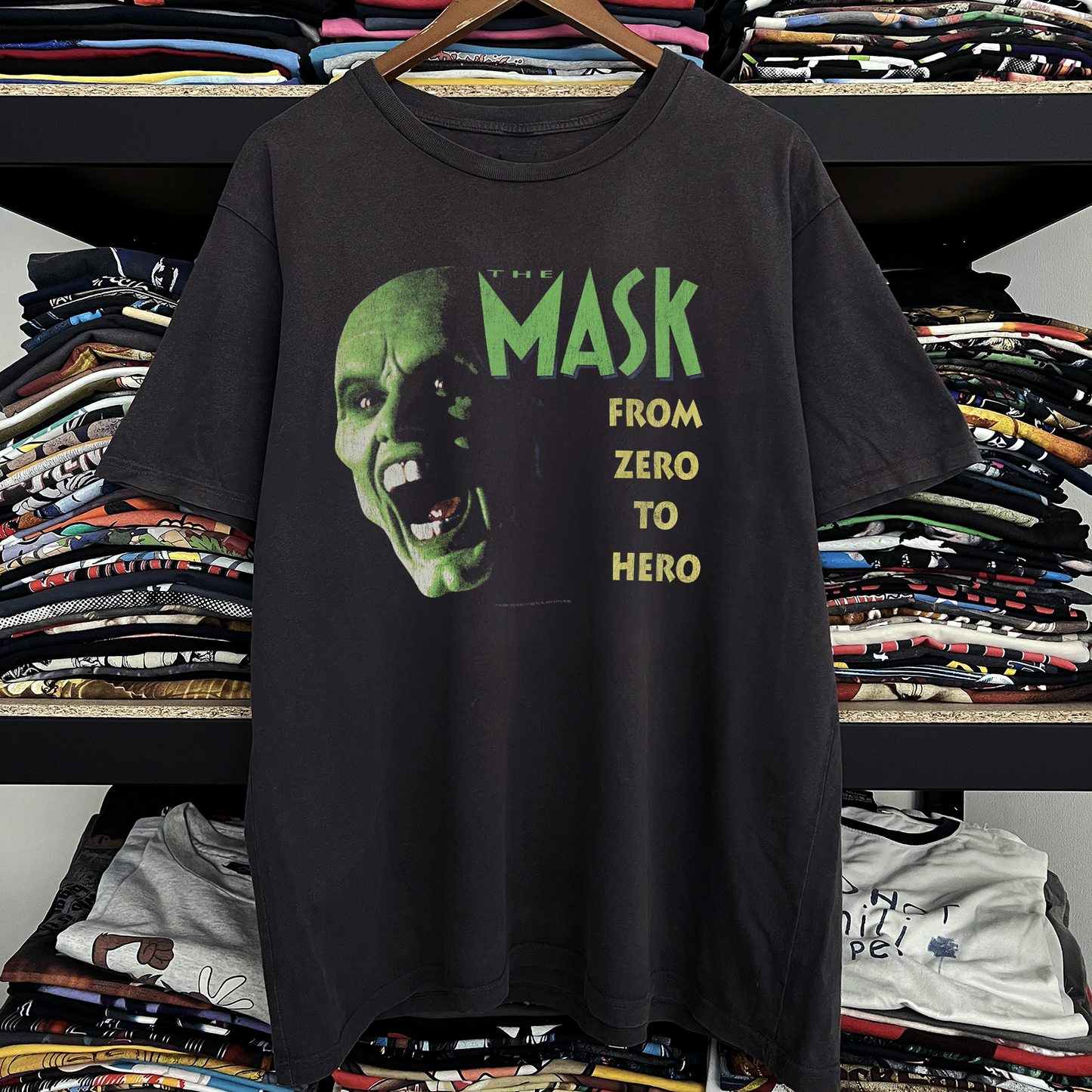 1994 The Mask Washed Black Tee
