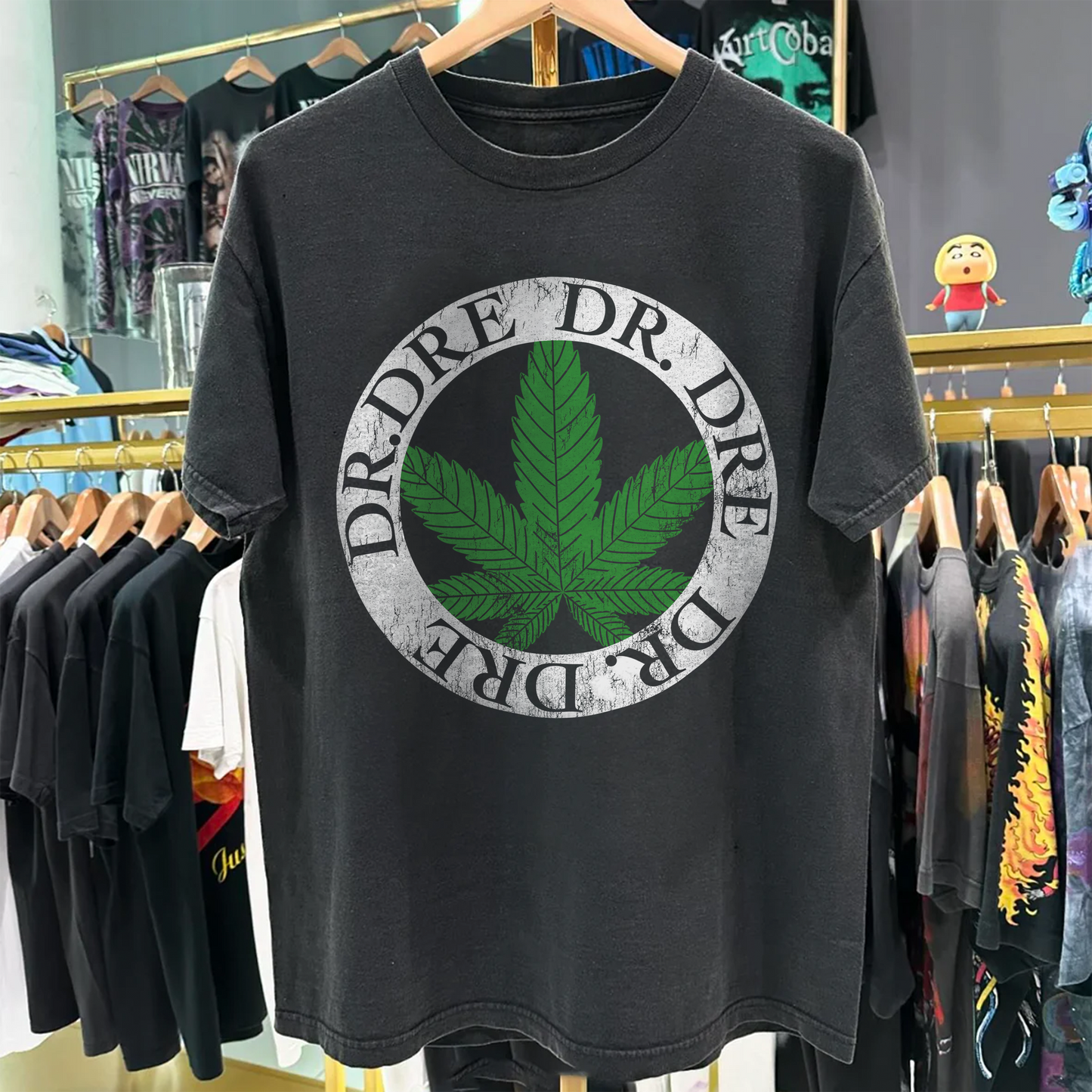 Dr. Dre Heavyweight Black T-shirt