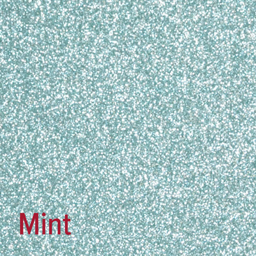 20" Mint Siser Glitter Heat Transfer Vinyl (HTV)