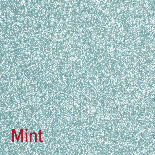 20" Mint Siser Glitter Heat Transfer Vinyl (HTV)