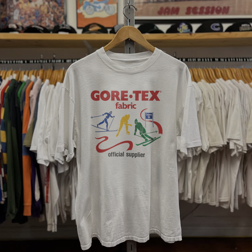 88 Calgary Goretex Official Supplier Washed White Tee