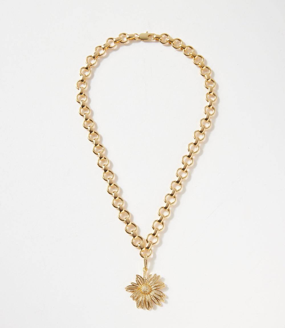 Flower Pendant Necklace