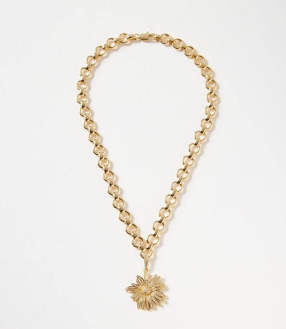 Flower Pendant Necklace