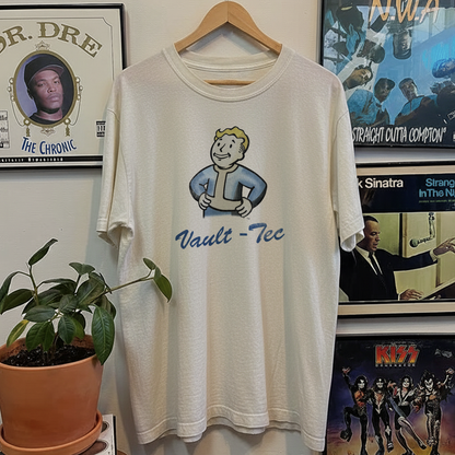 2008 Fallout 3 Promo Washed White Tee
