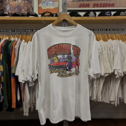1997 Freaknik Washed White Tee